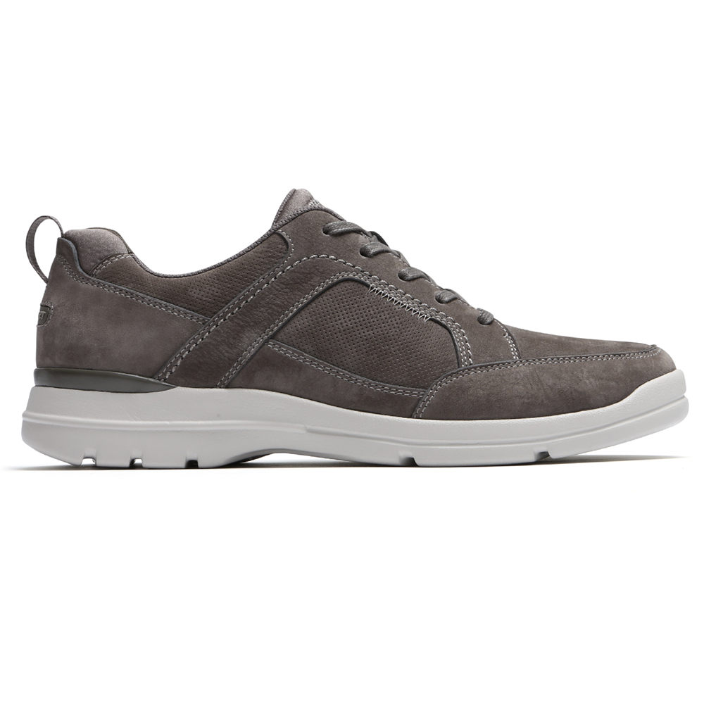 Rockport Singapore Mens Sneakers - City Edge Lace-Up Dark Grey - AZ3812504